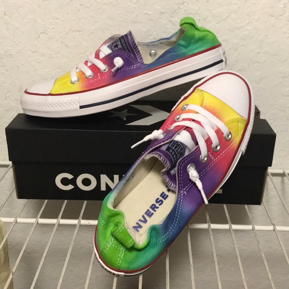 Custom Converse Tie Dye Shoreline sz 7 SOLD